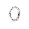 Anillo con diamantes de laboratorio