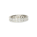 Anillo con diamantes de laboratorio