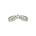 Anillo con diamantes de laboratorio