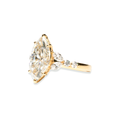 Anillo de compromiso corte marquise