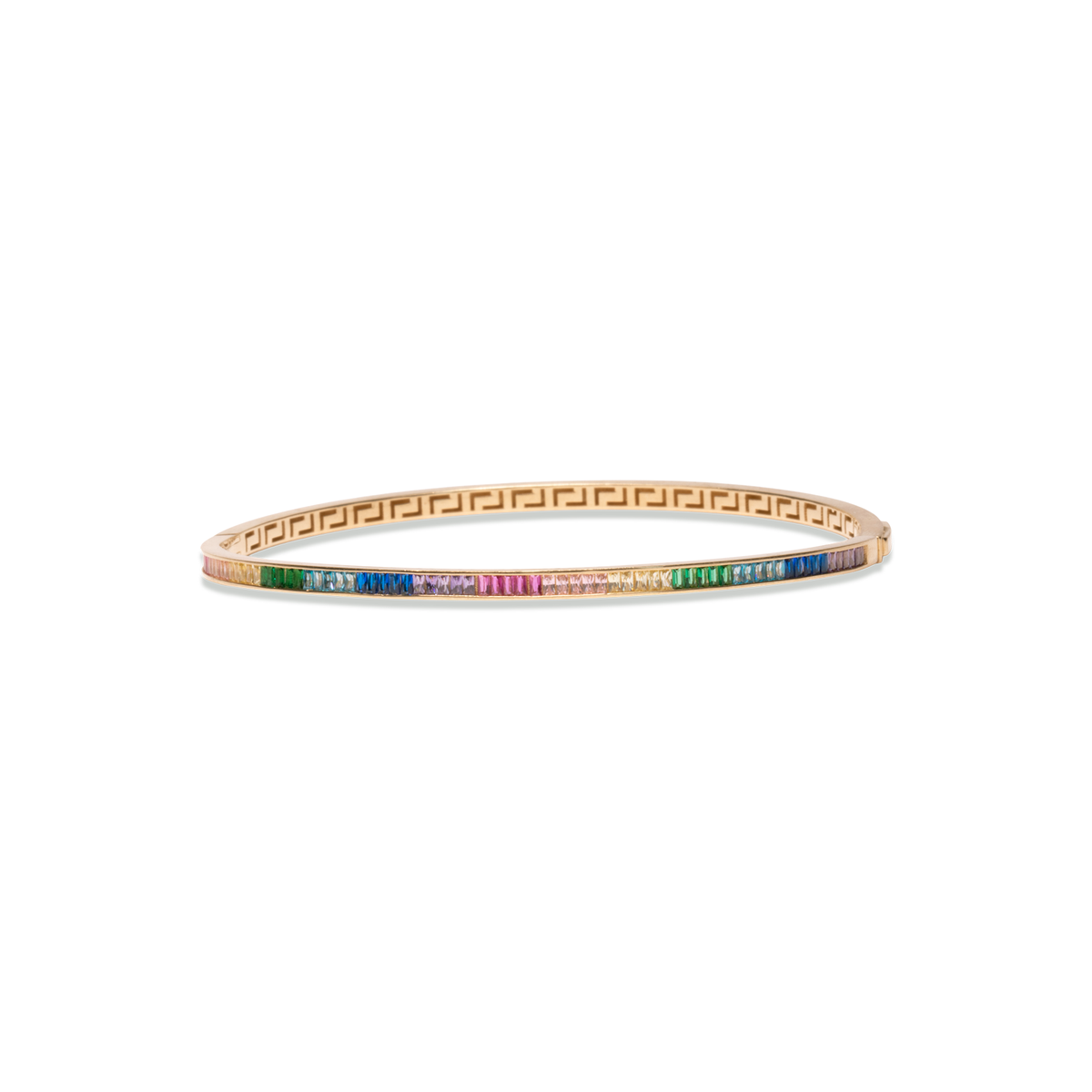 Brazalete de zirconia de colores