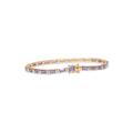 brazalete de zafiro azul