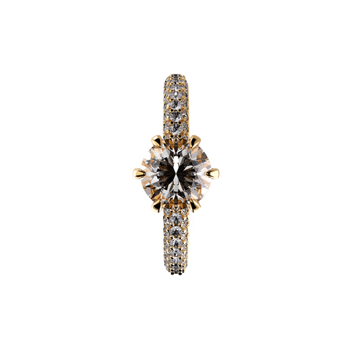 Anillo compromiso pave